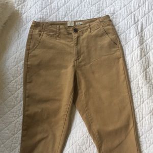 A New Day khaki/camel skinny leg pants